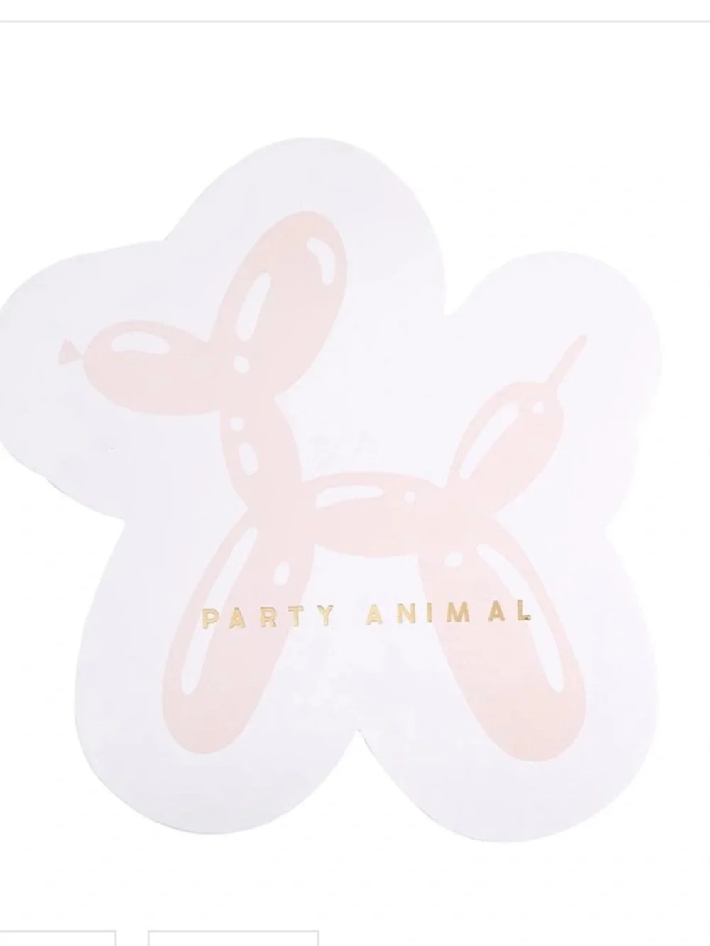 Al T Collection Party Animal Table Favors NWT SET OF 12